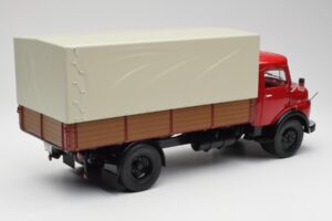 Mercedes L 911 Červený Schuco 1:18 450016400 Kov – obrázek 3 z 8