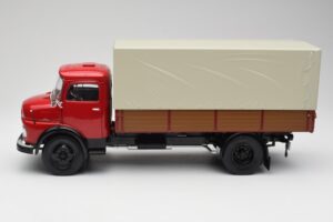 Mercedes L 911 Červený Schuco 1:18 450016400 Kov – obrázek 4 z 8