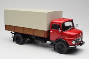 Mercedes L 911 Červený Schuco 1:18 450016400 Kov – obrázek 6 z 8