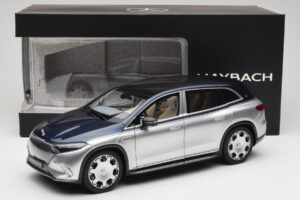 Mercedes Maybach EQS 680 V297 Modrý NZG 1:18 1060/23 Kov – obrázek 8 z 8