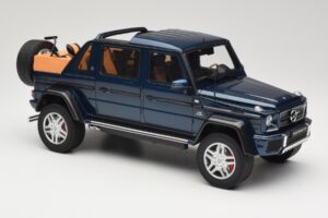 Mercedes Maybach G650 Landaulet Tmavě Modrý GT Spirit 1:18 GT174 Pryskyřice – obrázek 4 z 6