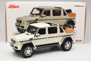 Mercedes Maybach G650 Landaulet W463 Bílý Schuco 1:18 450017800 Kov – obrázek 6 z 6