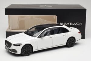 Mercedes Maybach S 680 X223 Diamond White Norev 1:18 B66960666 Kov – obrázek 8 z 8