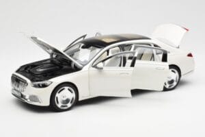 Mercedes Maybach S680 4Matic X223 Diamond Bílý Norev 1:18 183918 Kov – obrázek 2 z 8