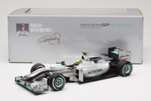 Mercedes MGP W01 #4 N. Rosberg Mercedes GP 2010 Minichamps 1:18 110100004 Kov – obrázek 7 z 7
