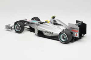 Mercedes MGP W01 #4 N. Rosberg Mercedes GP Showcar 2010 Minichamps 1:18 150100074 Kov – obrázek 5 z 7