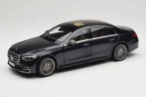 Mercedes S-Class W223 AMG Line Anthracite Blue Norev 1:18 183800 Kov