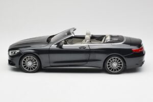 Mercedes S-Class Kabriolet A217 Magnetite Černý Metalíza Norev 1:18 B66960354 Kov – obrázek 4 z 8