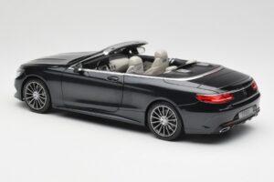 Mercedes S-Class Kabriolet A217 Magnetite Černý Metalíza Norev 1:18 B66960354 Kov – obrázek 7 z 8