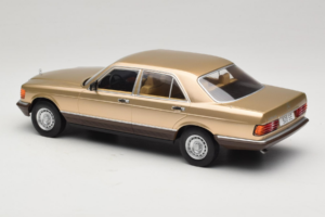 Mercedes S-Class W126 Metallic Beige MCG 1:18 MCG18548 Kov – obrázek 5 z 6