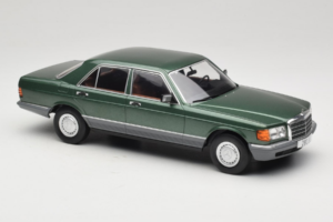 Mercedes S-Class W126 Metallic Green MCG 1:18 MCG18549 Kov – obrázek 4 z 6
