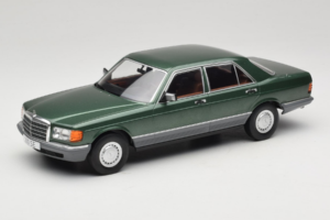 Mercedes S-Class W126 Metallic Green MCG 1:18 MCG18549 Kov