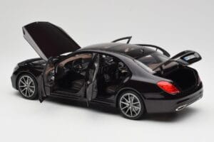 Mercedes S-Class W222 AMG Line Ruby Černý Metallic Norev 1:18 183483 Kov – obrázek 5 z 8
