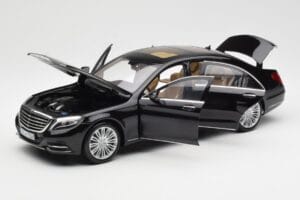 Mercedes S-Class W222 Černý Metallic Norev 1:18 183480 Kov – obrázek 2 z 8