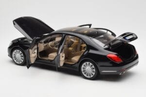 Mercedes S-Class W222 Černý Metallic Norev 1:18 183480 Kov – obrázek 5 z 8