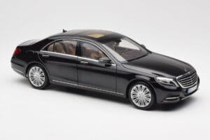 Mercedes S-Class W222 Černý Metallic Norev 1:18 183480 Kov – obrázek 6 z 8