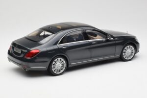 Mercedes S-Class W222 Modrý Antracit Metallic Norev 1:18 B66960157 Kov – obrázek 3 z 8