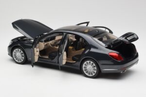 Mercedes S-Class W222 Modrý Antracit Metallic Norev 1:18 B66960157 Kov – obrázek 5 z 8