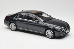 Mercedes S-Class W222 Modrý Antracit Metallic Norev 1:18 B66960157 Kov – obrázek 6 z 8