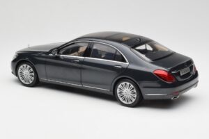 Mercedes S-Class W222 Modrý Antracit Metallic Norev 1:18 B66960157 Kov – obrázek 7 z 8