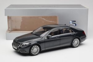 Mercedes S-Class W222 Modrý Antracit Metallic Norev 1:18 B66960157 Kov – obrázek 8 z 8