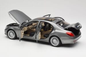 Mercedes S-Class W222 Grey Metallic Norev 1:18 183481 Kov – obrázek 5 z 8