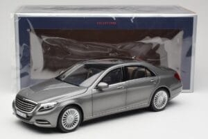 Mercedes S-Class W222 Grey Metallic Norev 1:18 183481 Kov – obrázek 8 z 8