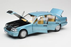 Mercedes S500 W140 Tyrkysový Metallic Norev 1:18 183561 Kov – obrázek 2 z 8