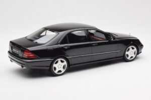 Mercedes AMG S55 W220 Černý Otto 1:18 OT832 Pryskyřice – obrázek 2 z 6