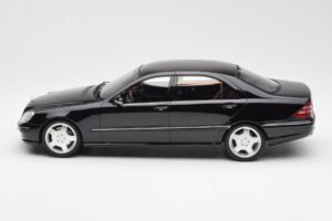 Mercedes AMG S55 W220 Černý Otto 1:18 OT832 Pryskyřice – obrázek 3 z 6