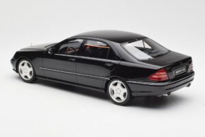 Mercedes AMG S55 W220 Černý Otto 1:18 OT832 Pryskyřice – obrázek 5 z 6