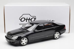 Mercedes AMG S55 W220 Černý Otto 1:18 OT832 Pryskyřice – obrázek 6 z 6