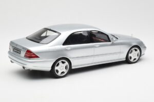 Mercedes AMG S55 W220 Stříbrný Otto 1:18 OT292 Pryskyřice – obrázek 2 z 6