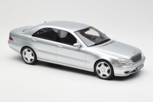 Mercedes AMG S55 W220 Stříbrný Otto 1:18 OT292 Pryskyřice – obrázek 4 z 6