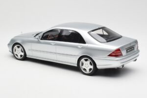 Mercedes AMG S55 W220 Stříbrný Otto 1:18 OT292 Pryskyřice – obrázek 5 z 6