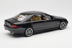 Mercedes AMG S65 W220 Černý Otto 1:18 OT846 Pryskyřice – obrázek 2 z 6
