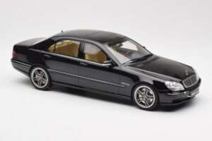 Mercedes AMG S65 W220 Černý Otto 1:18 OT846 Pryskyřice – obrázek 4 z 6