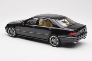 Mercedes AMG S65 W220 Černý Otto 1:18 OT846 Pryskyřice – obrázek 5 z 6