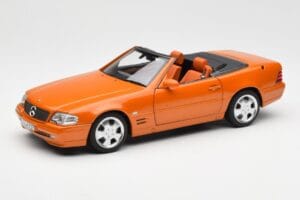 Mercedes SL 500 R129 Oranžový Metallic Norev 1:18 183752 Kov