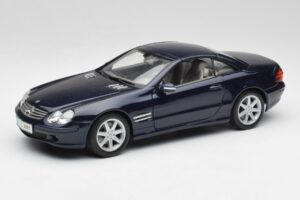 Mercedes SL 500 R230 Modrý Maisto 1:18 B66962126 Kov