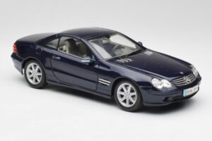 Mercedes SL 500 R230 Modrý Maisto 1:18 B66962126 Kov – obrázek 6 z 8