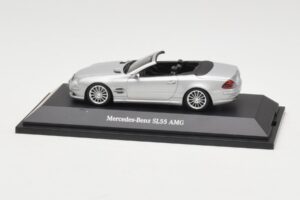 Mercedes SL 55 AMG R230 Stříbrný Minichamps 1:43 B66962347 Kov