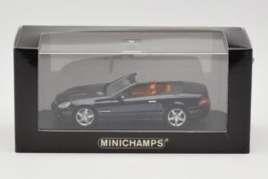 Mercedes SL R230 Černý Minichamps 1:43 B66961922 Kov – obrázek 4 z 4