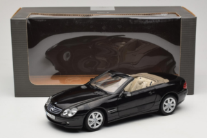 Mercedes SL R129 Černý Minichamps 1:18 B66962171 Kov – obrázek 11 z 11