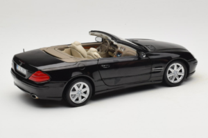 Mercedes SL R129 Černý Minichamps 1:18 B66962171 Kov – obrázek 4 z 11