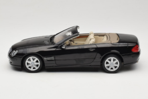 Mercedes SL R129 Černý Minichamps 1:18 B66962171 Kov – obrázek 5 z 11