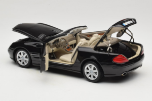 Mercedes SL R129 Černý Minichamps 1:18 B66962171 Kov – obrázek 6 z 11