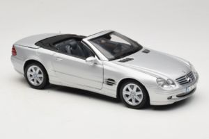Mercedes SL R129 Stříbrný Minichamps 1:18 B66962133 Kov – obrázek 8 z 10