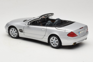 Mercedes SL R129 Stříbrný Minichamps 1:18 B66962133 Kov – obrázek 9 z 10