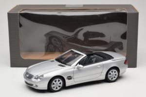 Mercedes SL R129 Stříbrný Minichamps 1:18 B66962133 Kov – obrázek 10 z 10